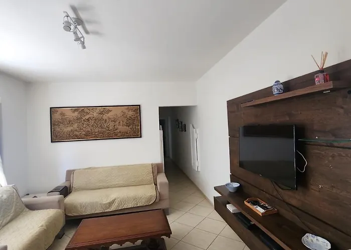 Apartamento Asturias A Menos De 50M Da Praia Guarujá